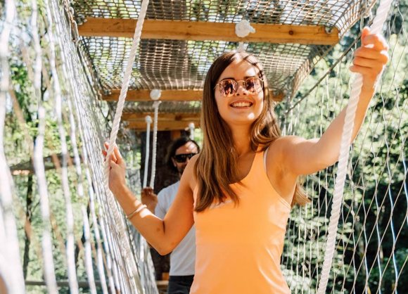 Baumparcours - ein Spaß für die ganze Familie