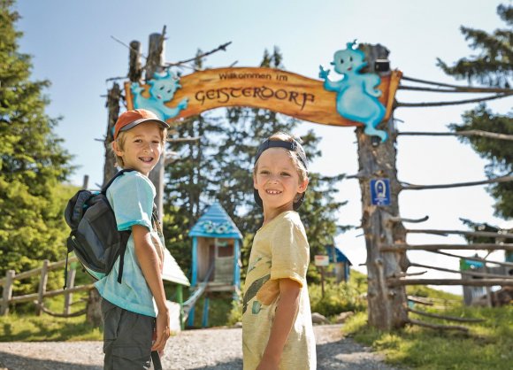 Der Erlebnispark "Geisterberg" am Gernkogel