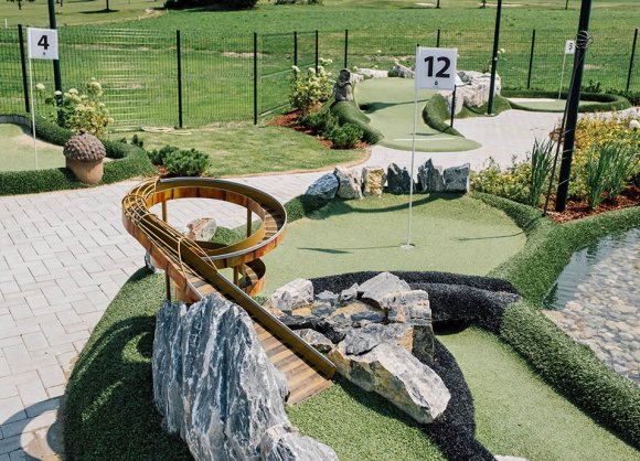 Liechtensteinklamm in Miniatur in der Minigolfanlage ©St. Johann in Salzburg 