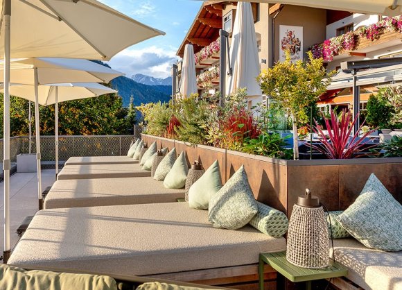 Meeting point on our sun terrace