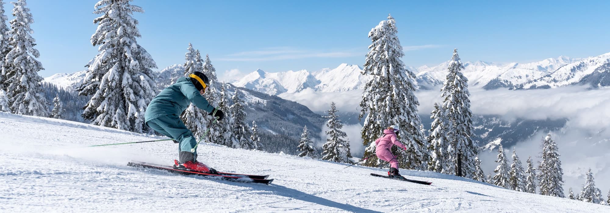 Sonnenskilauf bis in den Frühling im Snow Space Salzburg im Salzburgerland