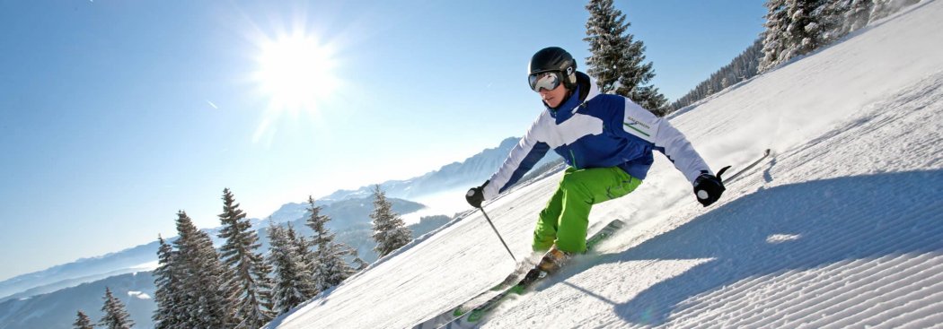 Skifahren direkt bis zum Hotel - mitten in Ski amadé