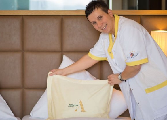 Bea Üj, one of our chambermaids