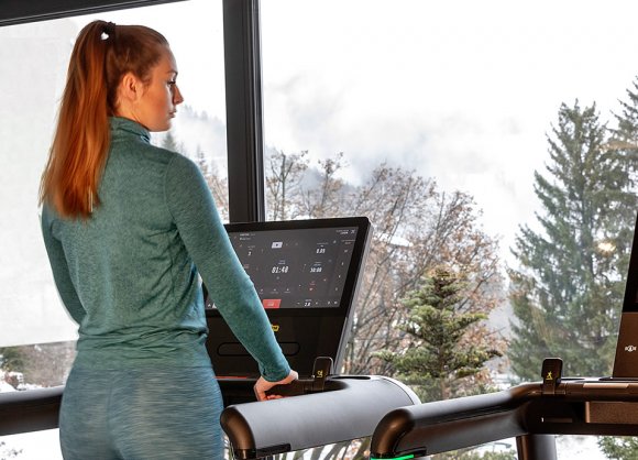 Workout mit Panoramablick