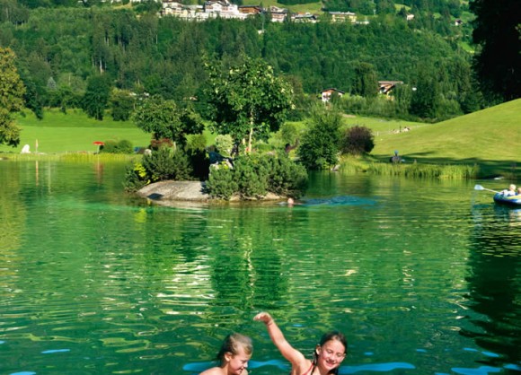 Spaß für Kids im nahegelegenen Badesee Plankenau