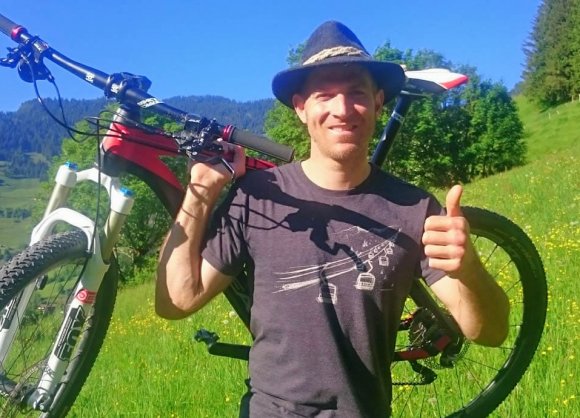 Bergguide Toni Unterkofler - geprüfter Mountainbike-Guide und somit Profi für geführte Mountainbiketouren