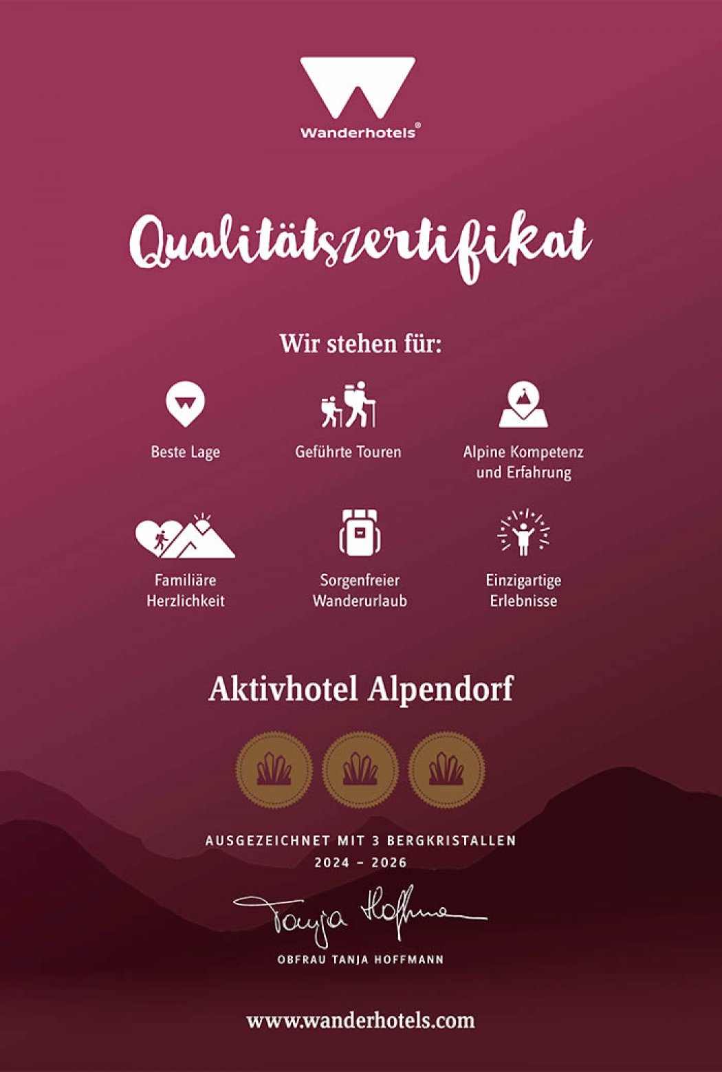 Qualitätszertifikat