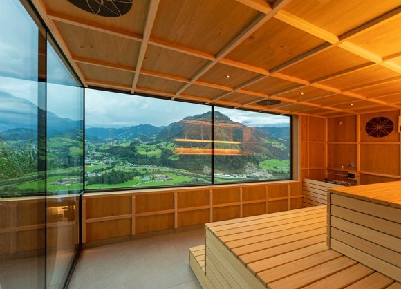 Sauna mit Ausblick
