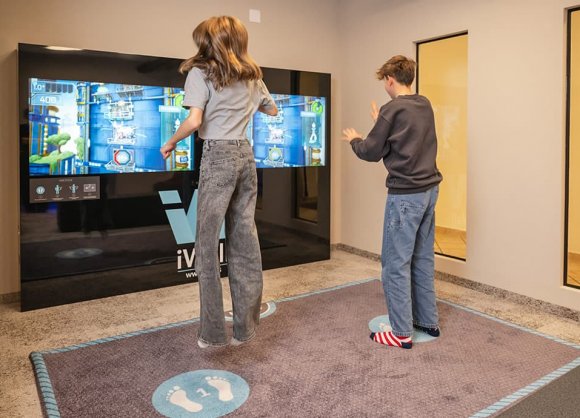 Spaß beim iWall spielen