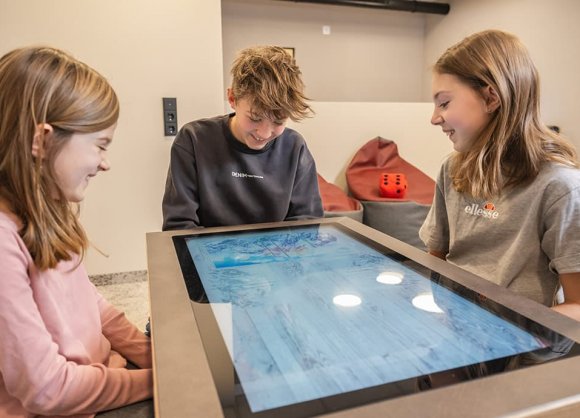 Fun at the games tables