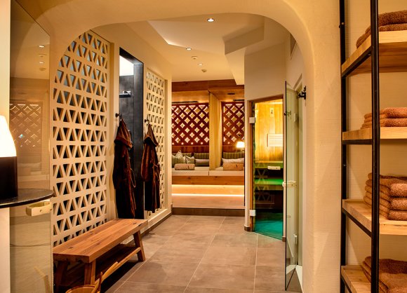 Gemütlicher Wellnessbereich