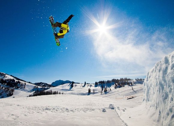 Betterpark Alpendorf im Skigebiet