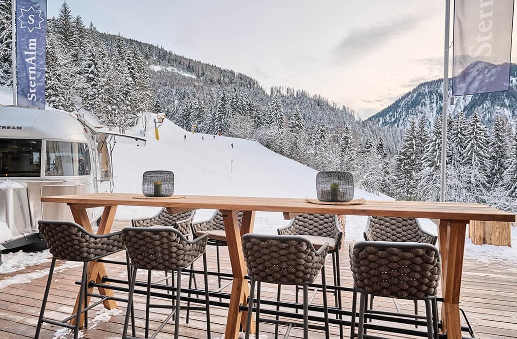 Boutique ski hotel reviews with cozy après-ski lounges