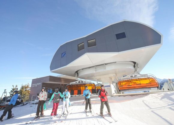 Neue Strassalmbahn im Skigebiet Alpendorf in der Salzburger Sportwelt