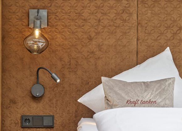 Detail vom Boxspringbett