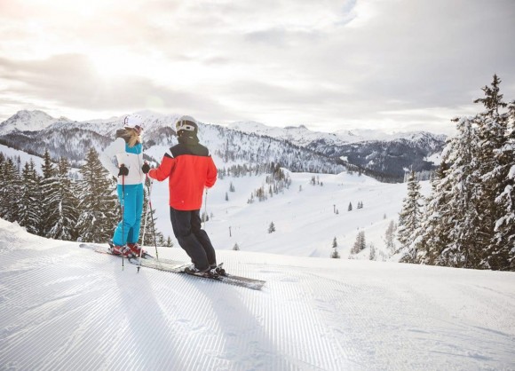 Skifahren im Skigebiet Snow Space Salzburg
