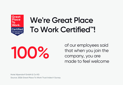 Great place to work certified